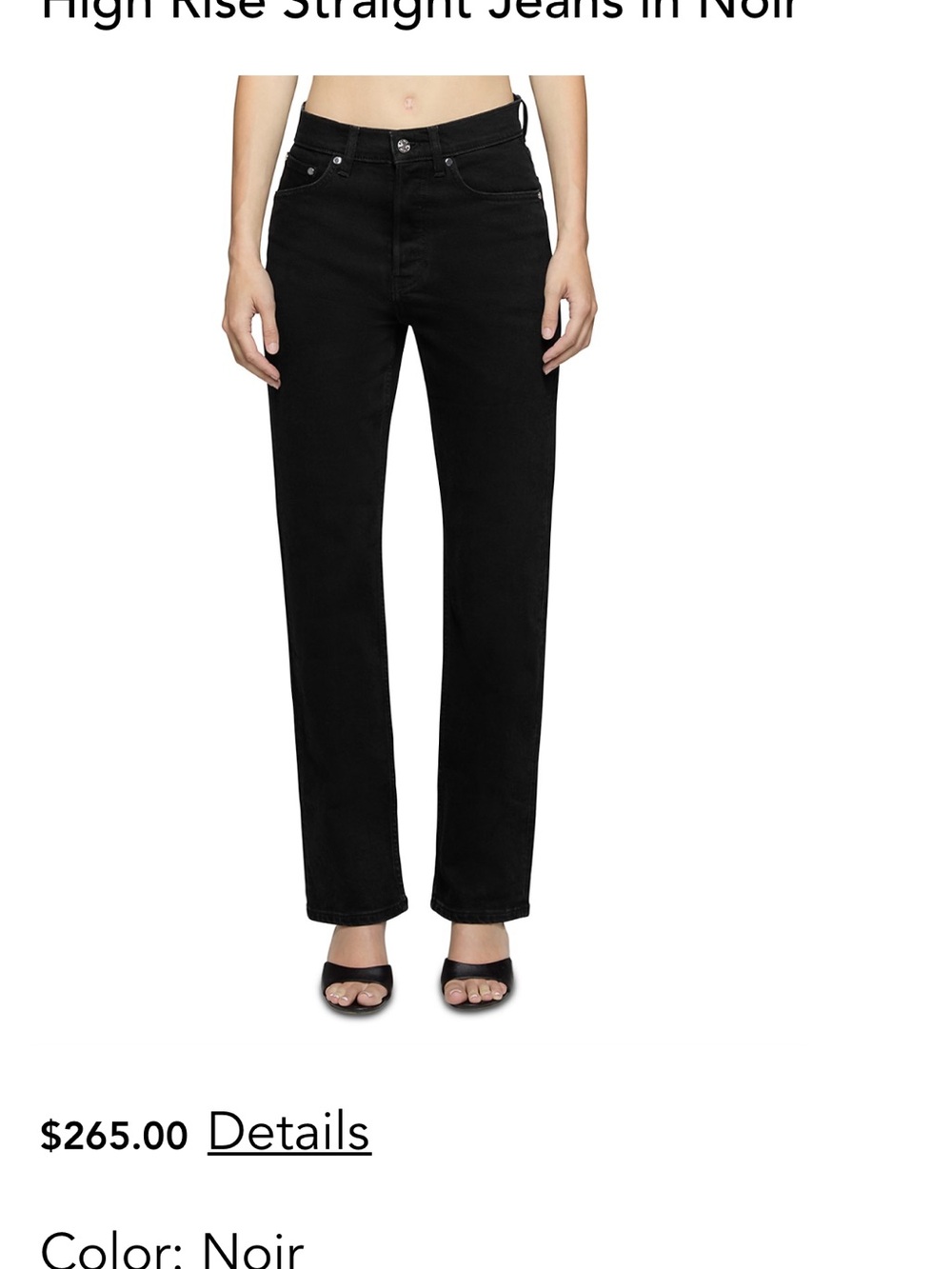 EB DENIM Black Packaged Denim Jeans - New with Tags